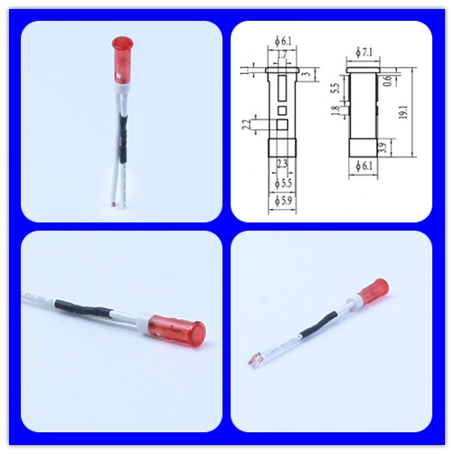 چراغ LED A-10-2 6mm LED 0